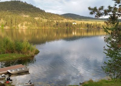 Evening on the lake